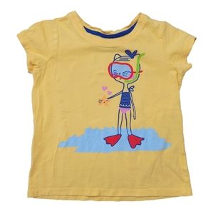 HANNA | Yellow Cat Tee